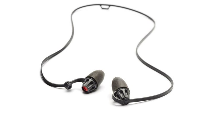Safariland In-Ear Impulse Hearing Protection Medium/Large Black/Red Ear Plugs 