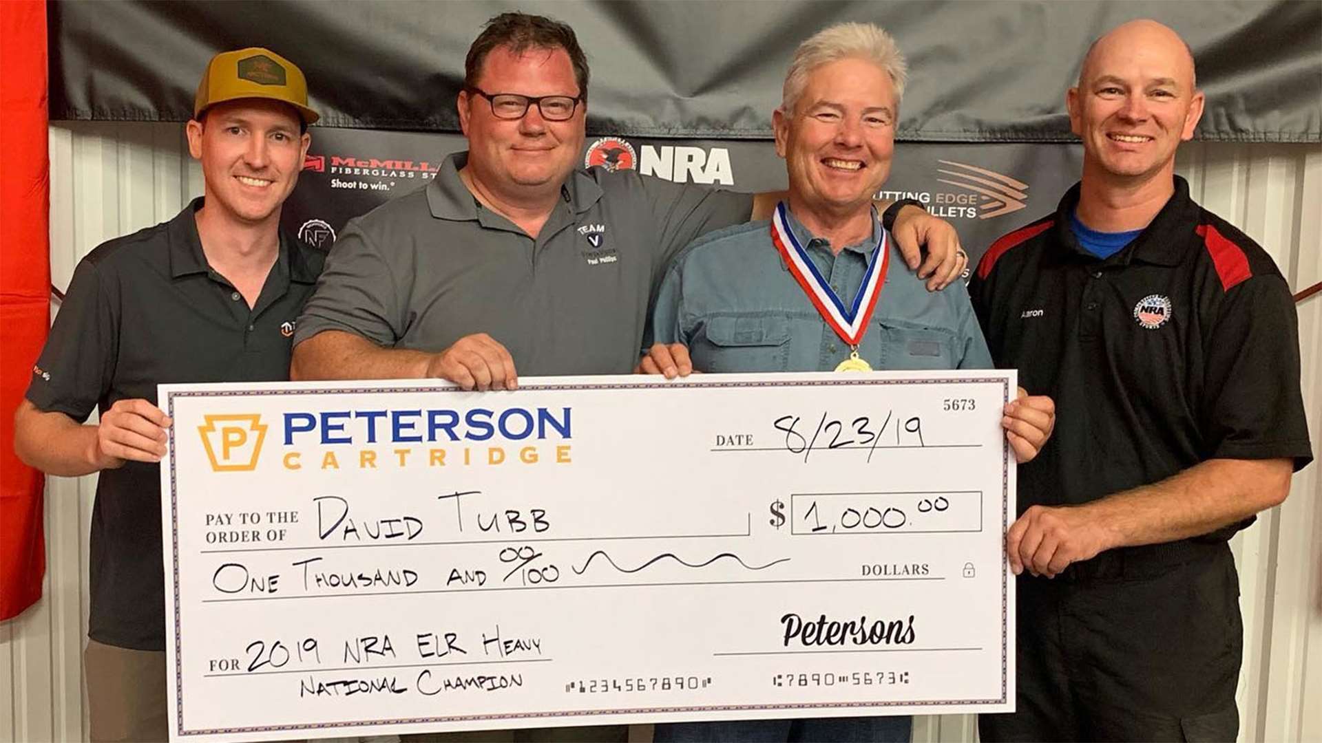 David Tubb at 2019 NRA ELR Nationals