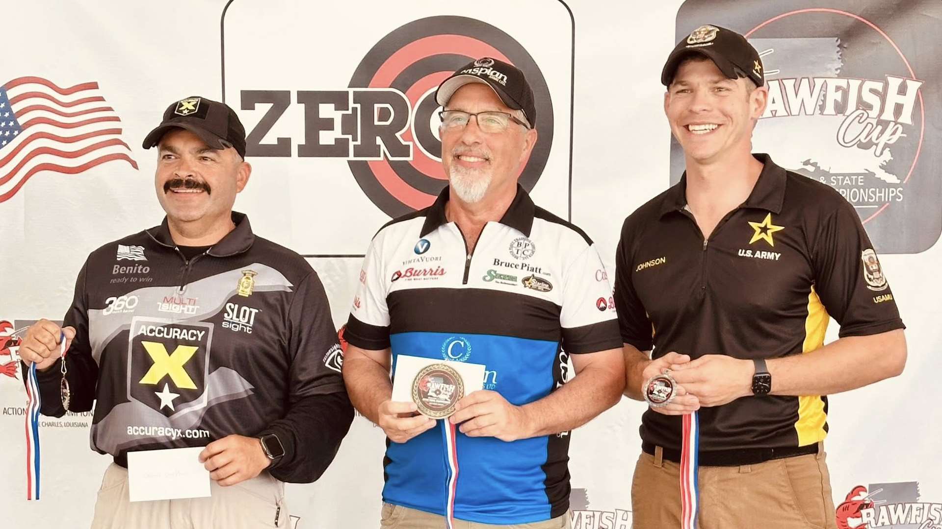 Bruce Piatt and Crawfish Cup regional match top three
