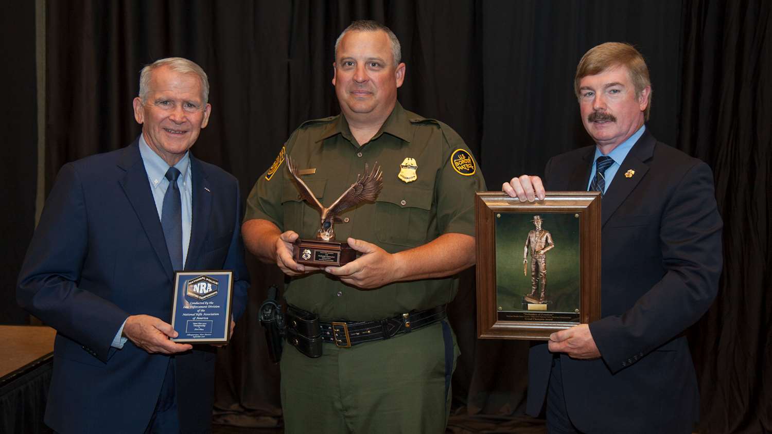 2018 NRA NPSC Champion Robert Vadasz of the U.S. Border Patrol