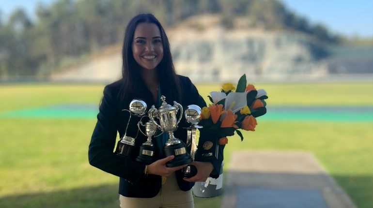 Macie Page Wins Third Straight Ladies Helice World Championship | An NRA Shooting Sports Journal