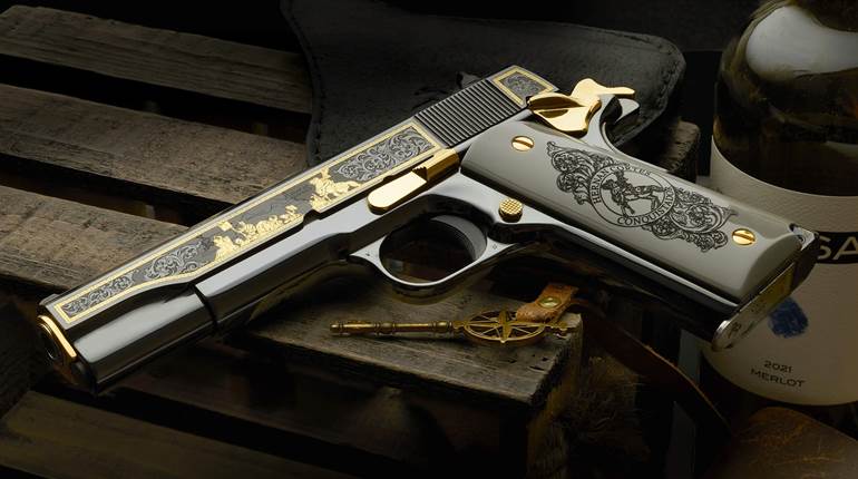 SK Customs Honors Hernán Cortés With Limited-Edition Colt 1911 | An NRA Shooting Sports Journal