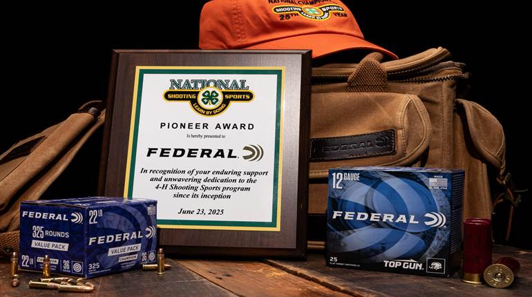 Federal Ammunition Honored With National 4-H Shooting Sports Pioneer Award | An NRA Shooting Sports Journal