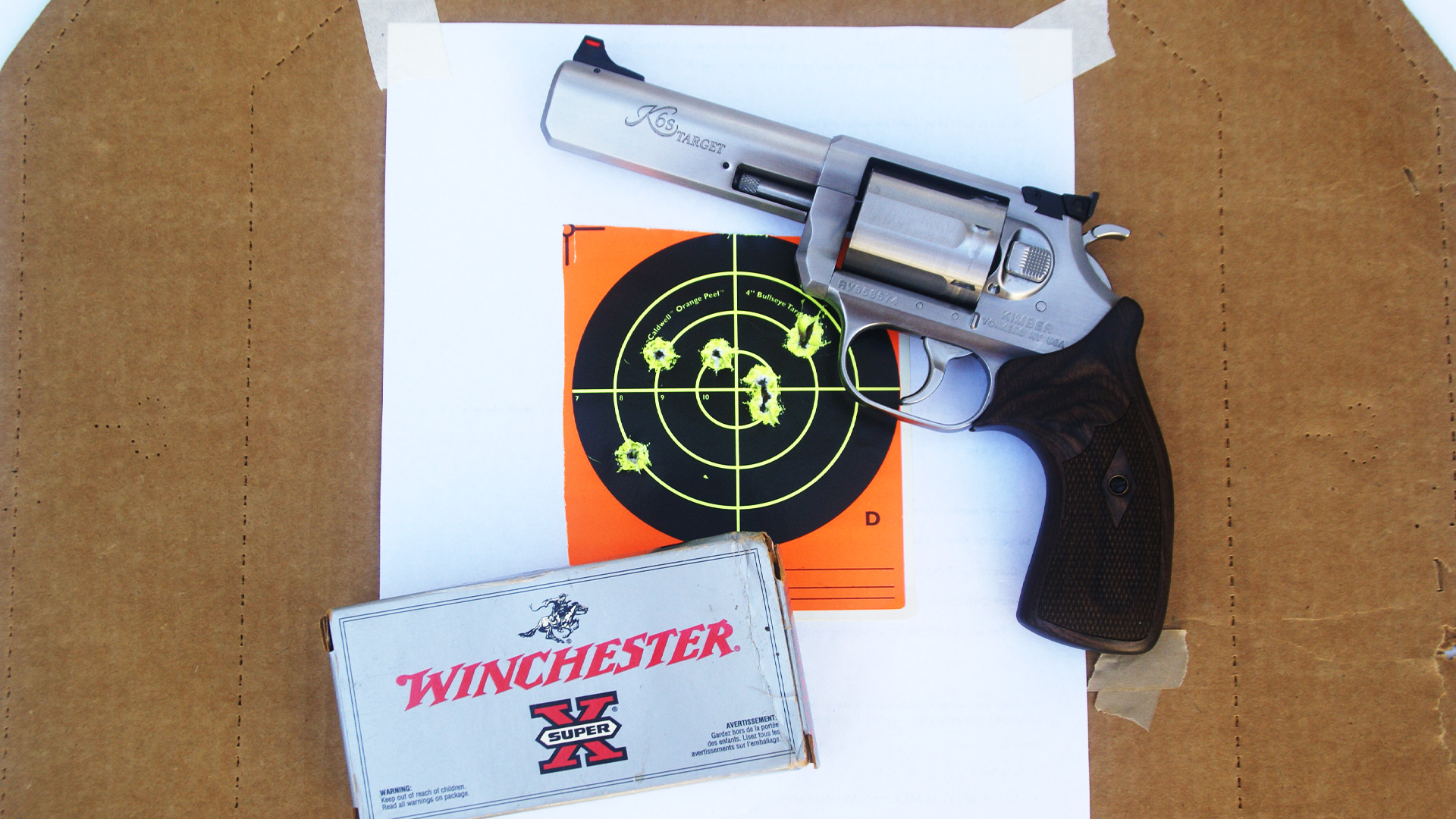Kimber K6s DASA Target 4-inch barrel revolver