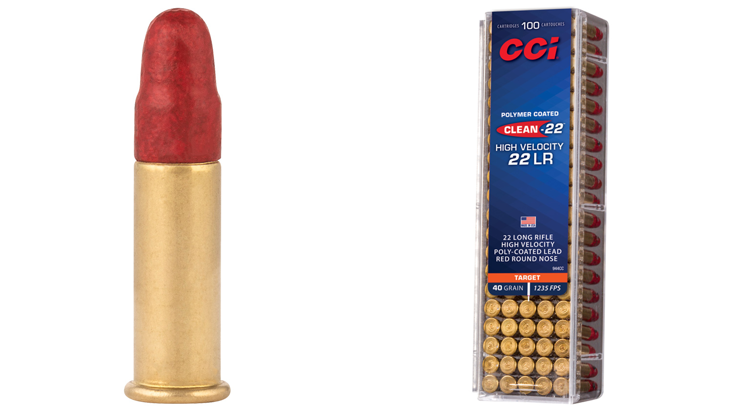 Clean-22 Red ammunition