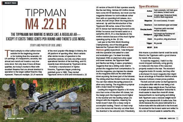 Tippman M4 .22 LR | Shooting Sports USA
