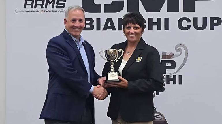 Talbott Crowned High Woman at 2026 Bianchi Cup | An NRA Shooting Sports Journal