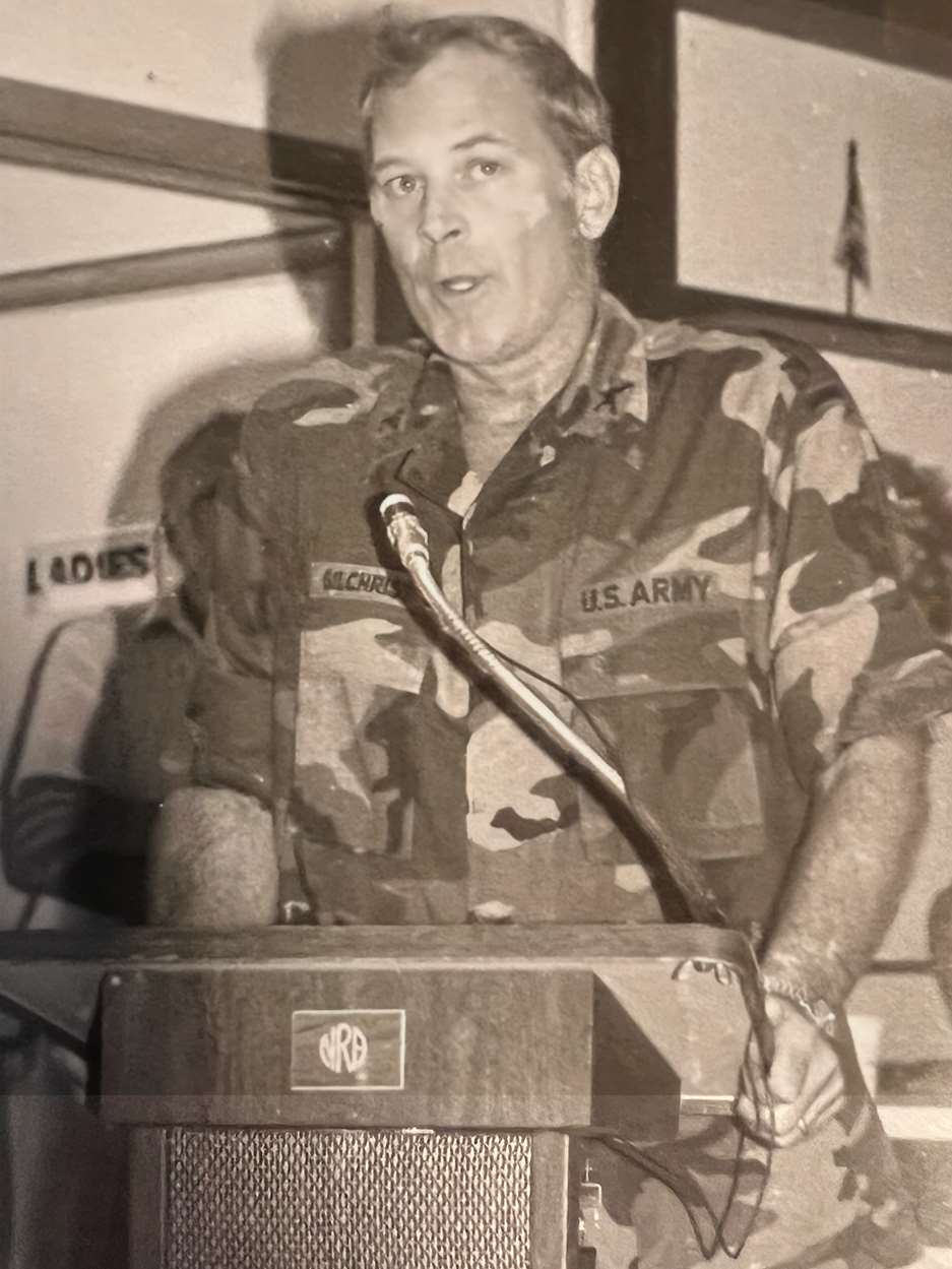 Gil Gilchrist at Camp Perry in 1990