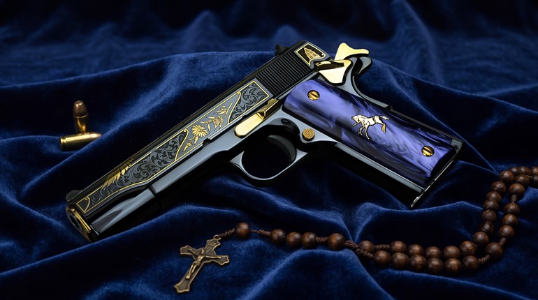 SK Customs Adds San Miguel Arcángel to Saints Series | An NRA Shooting Sports Journal