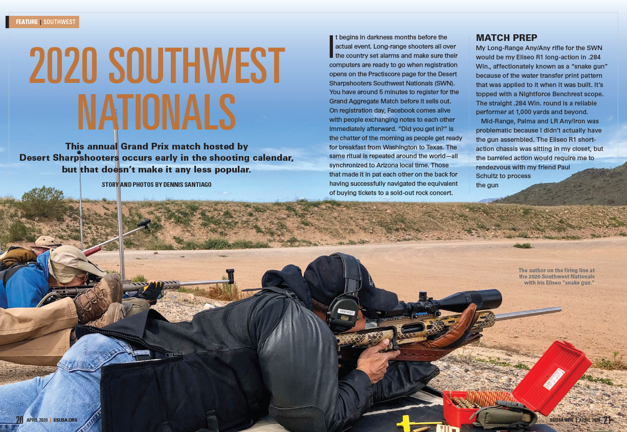 2020 Desert Sharpshooters Southwest Nationals coverage in Shooting Sports USA