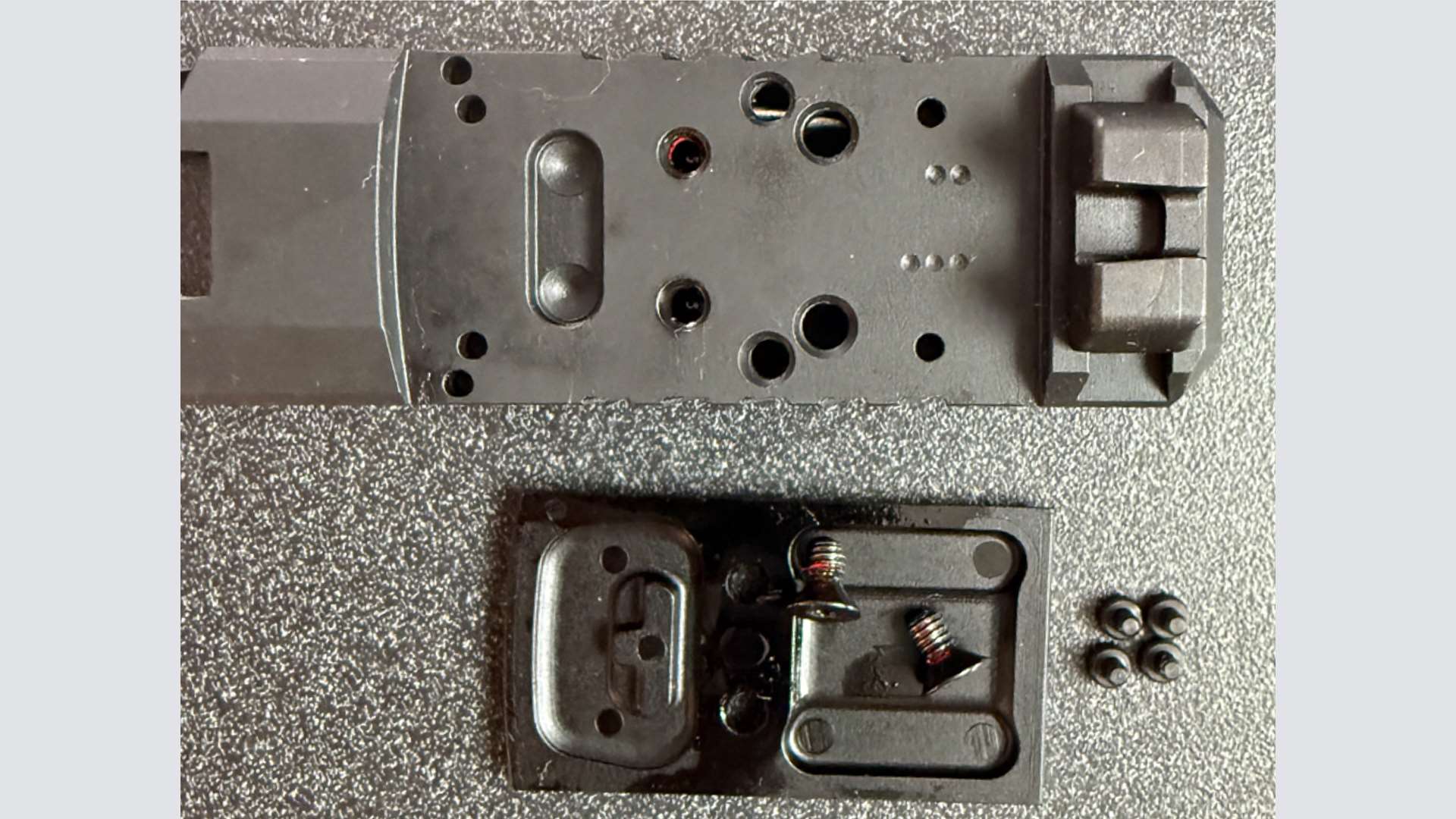 Direct-mount system for Ruger RXM handgun