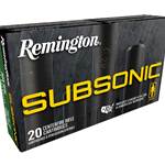 Remington Adds Three Subsonic Rifle Loads for Suppressor Use
