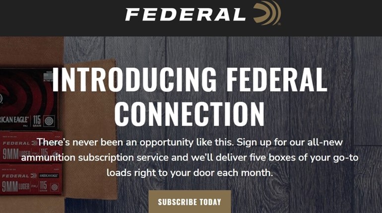 Federal Adds Monthly Ammunition Subscription Service | An NRA Shooting Sports Journal
