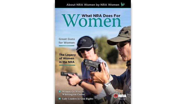 NRA Special-Edition Digital Publication “What NRA Does For Women” Chronicles The Rise Of Women Gun Owners | An NRA Shooting Sports Journal