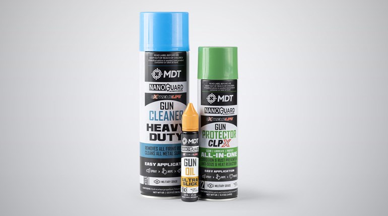 New: MDT Nanoguard Firearm Cleaner, Protector & Gun Oil | An NRA Shooting Sports Journal