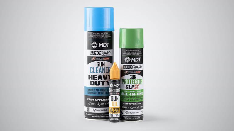 New: MDT Nanoguard Firearm Cleaner, Protector & Gun Oil | An NRA Shooting Sports Journal