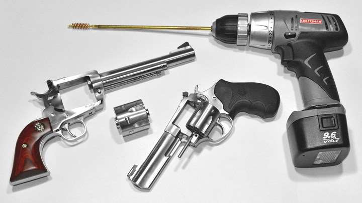 How To Power Clean Revolver Chambers