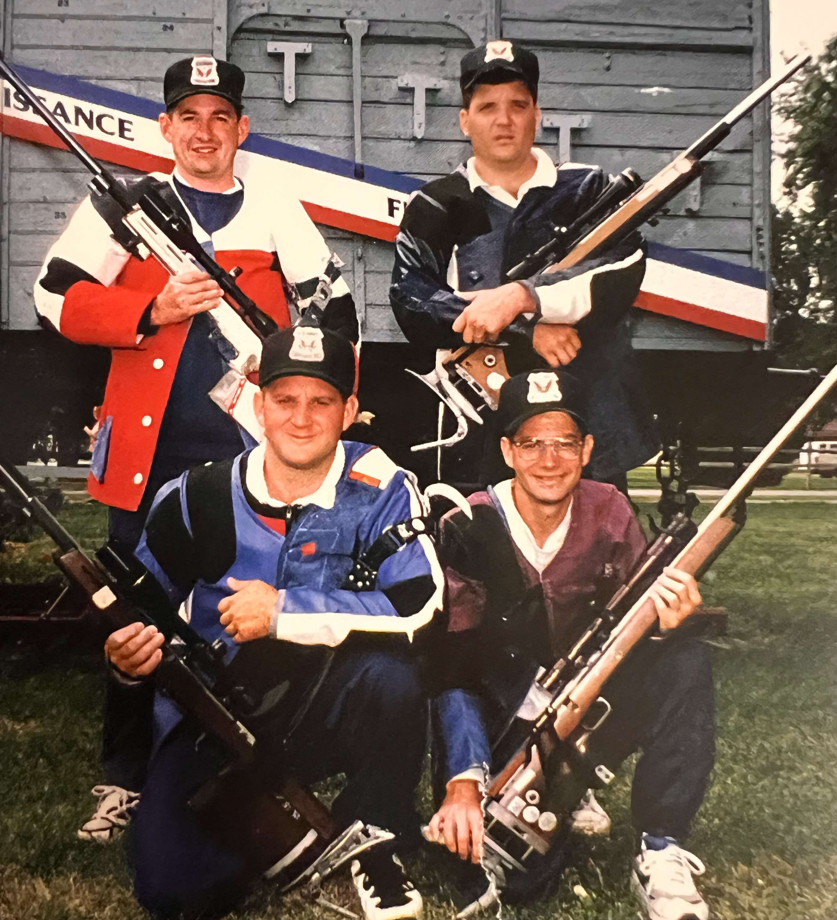 U.S. Army Blue Team at Camp Perry in 1997