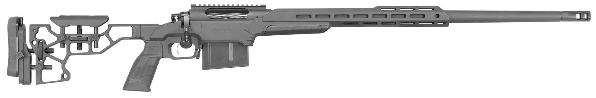 XM24 Tactical bolt-action rifle side view