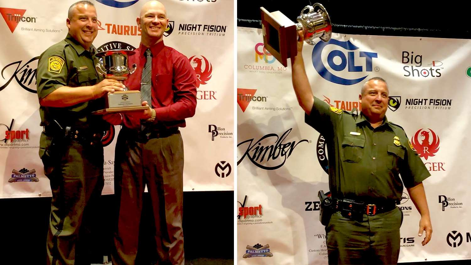 2018 Bianchi Metallic Winner Rob Vadasz of the U.S Border Patrol Pistol Team