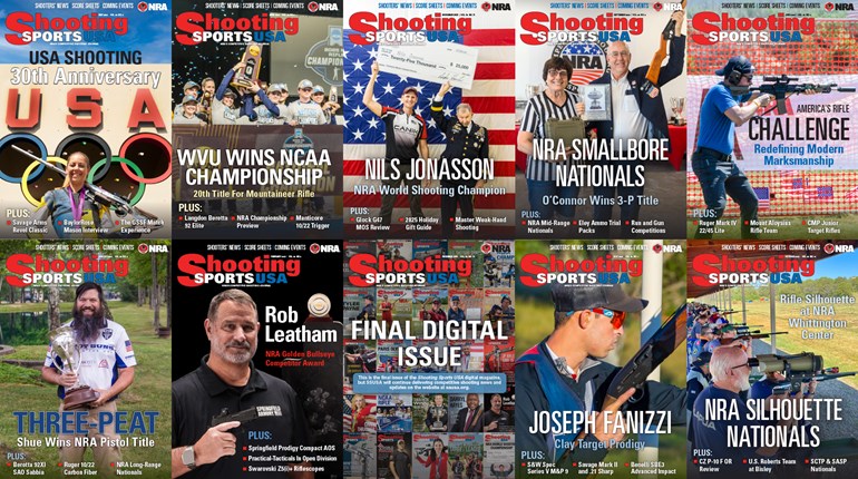 Year In Review: SSUSA Covers Of 2025 | An NRA Shooting Sports Journal