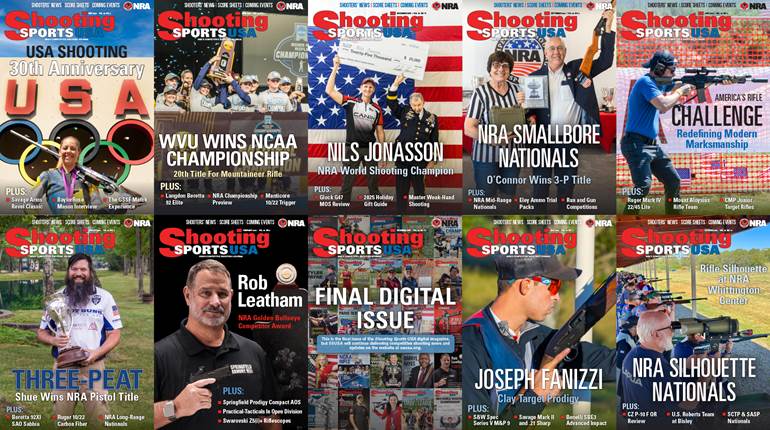 Year In Review: SSUSA Covers Of 2025 | An NRA Shooting Sports Journal
