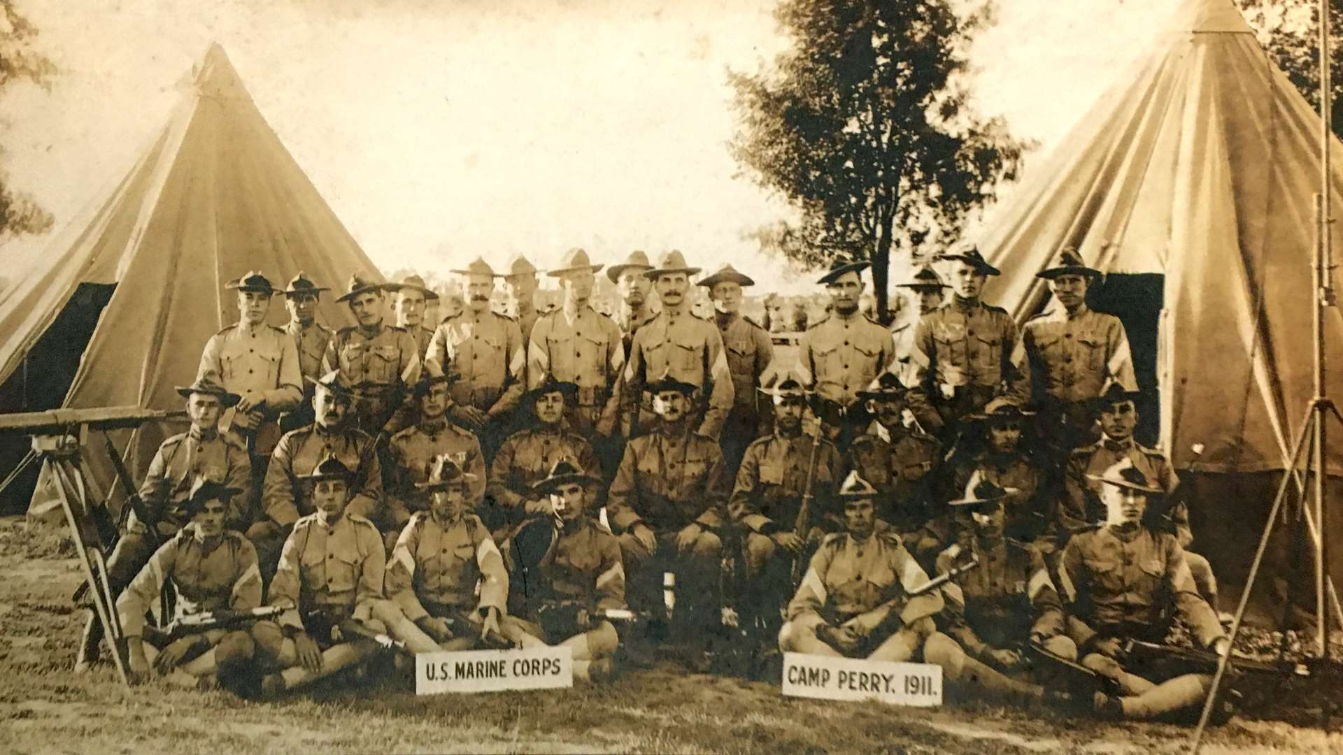 Competitors in 1911 at Camp Perry