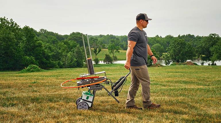 New: Champion Wheelybird 3.0 Trap Thrower | An NRA Shooting Sports Journal