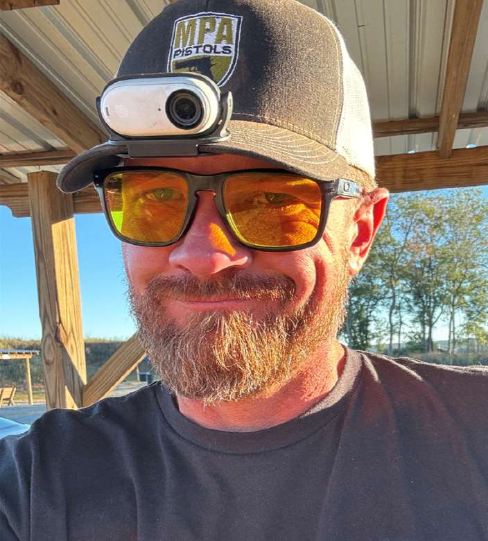 Billy Herrington at a USPSA match venue