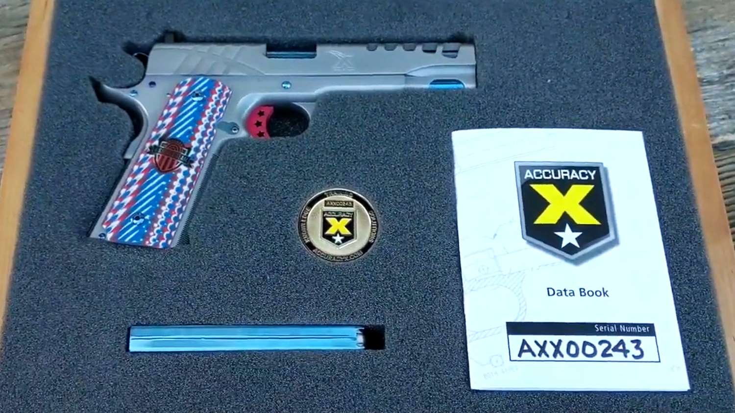 Accuracy X 1911 for 2021 U.S. F-Class Rifle Team