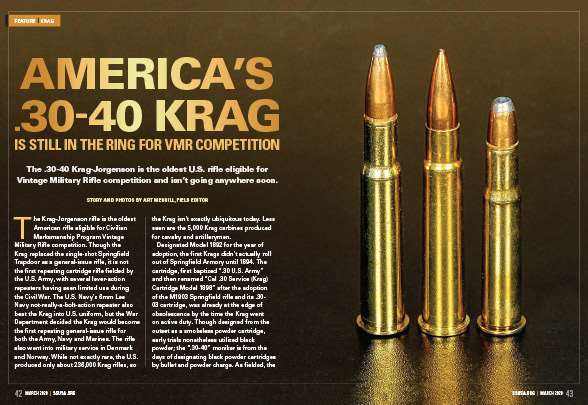 America&#x27;s .30-40 Krag for VMR Competition | Shooting Sports USA