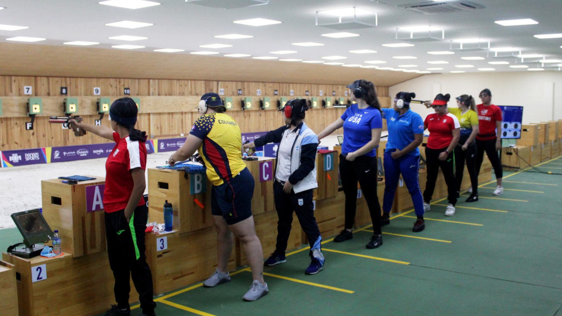 2021 Pan-Am Games air pistol competition