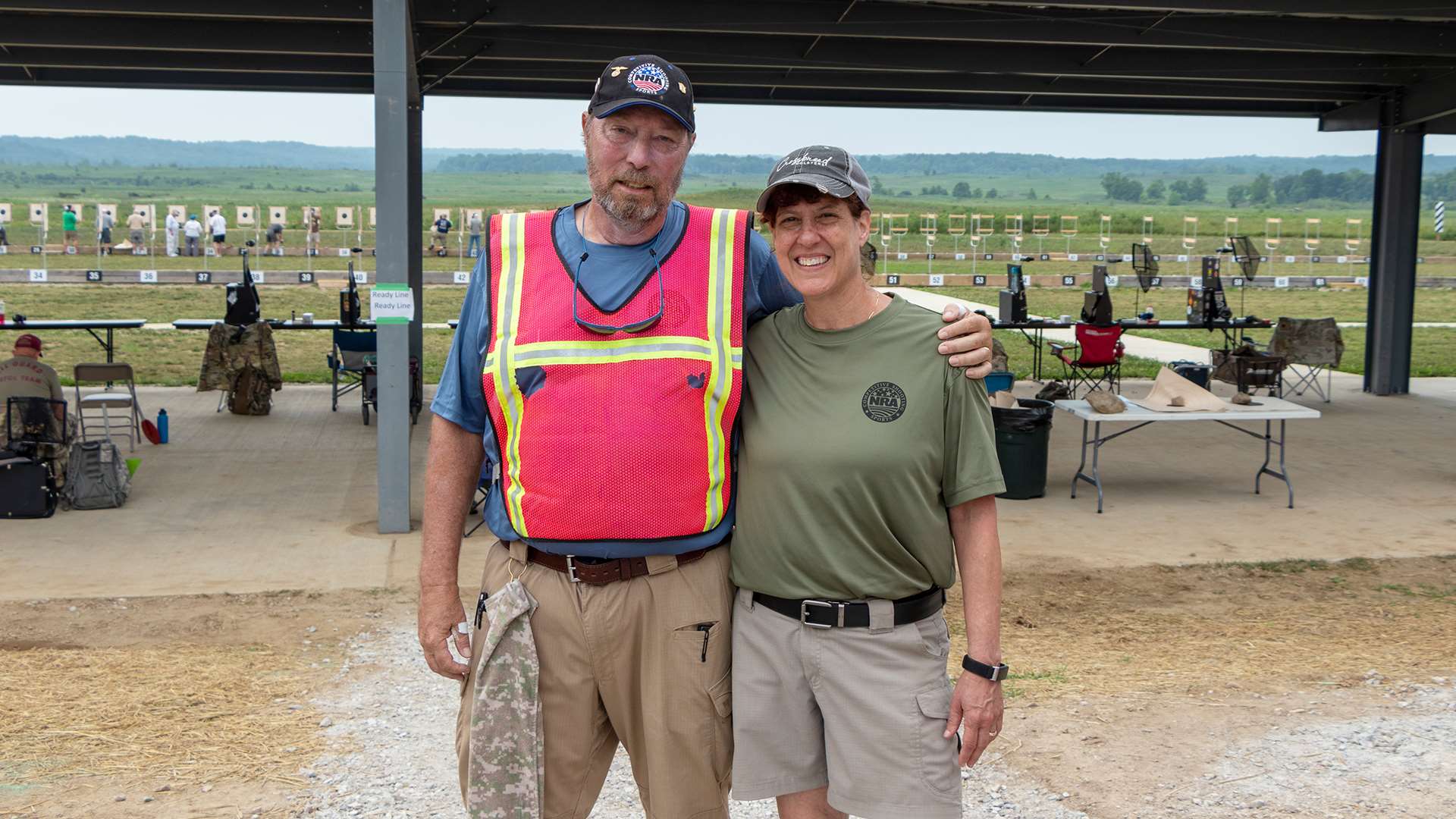 Ted &amp; Sue Carter at Camp Atterbury