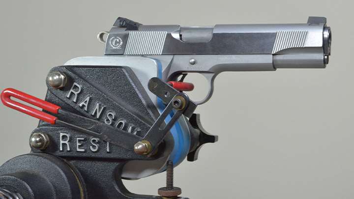 Pistol in Ransom Rest