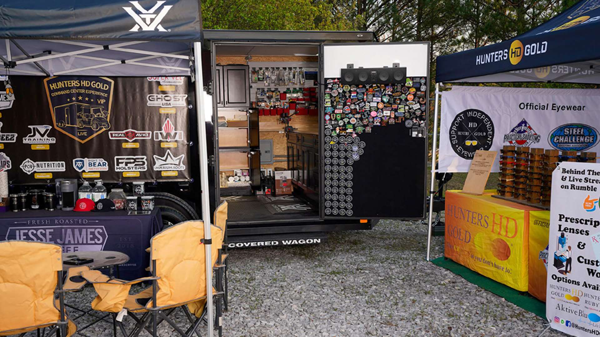 Hunters HD Gold Command Center Experience at Gary “Doc” Welt Memorial Match just outside Clearwater, Fla.