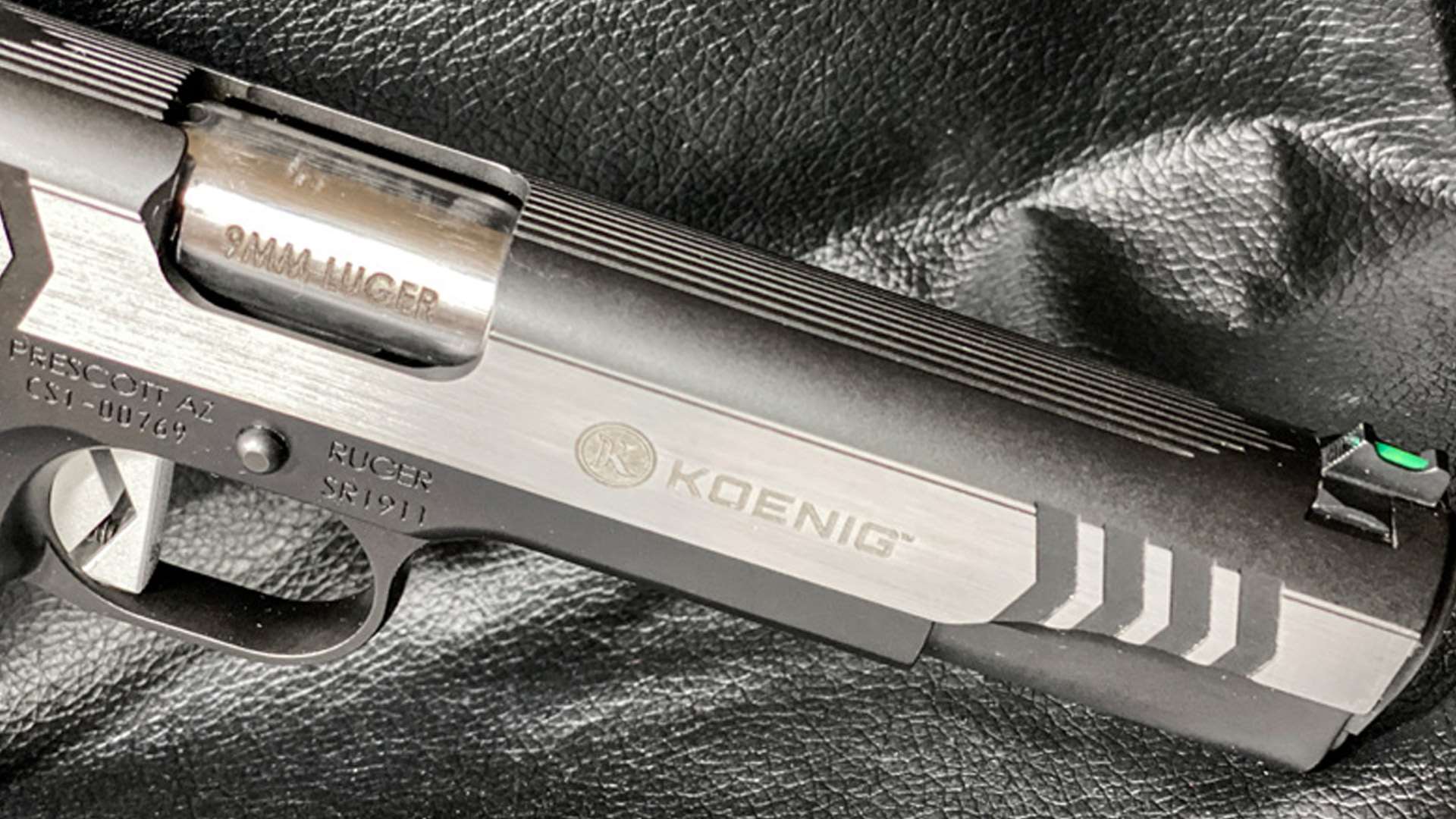 Ruger Custom Shop SR1911 top view