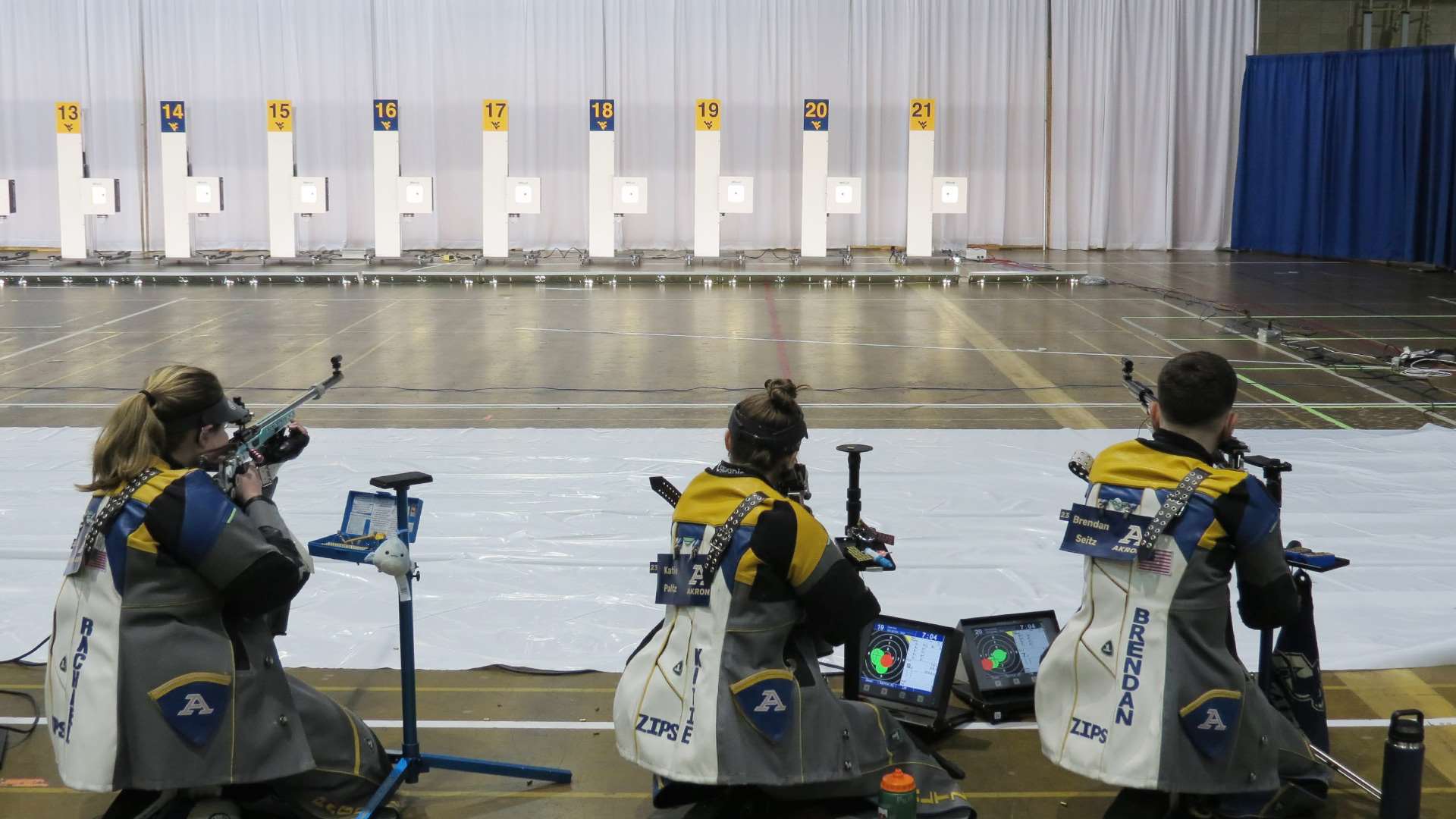 Rifle kneeling shooters