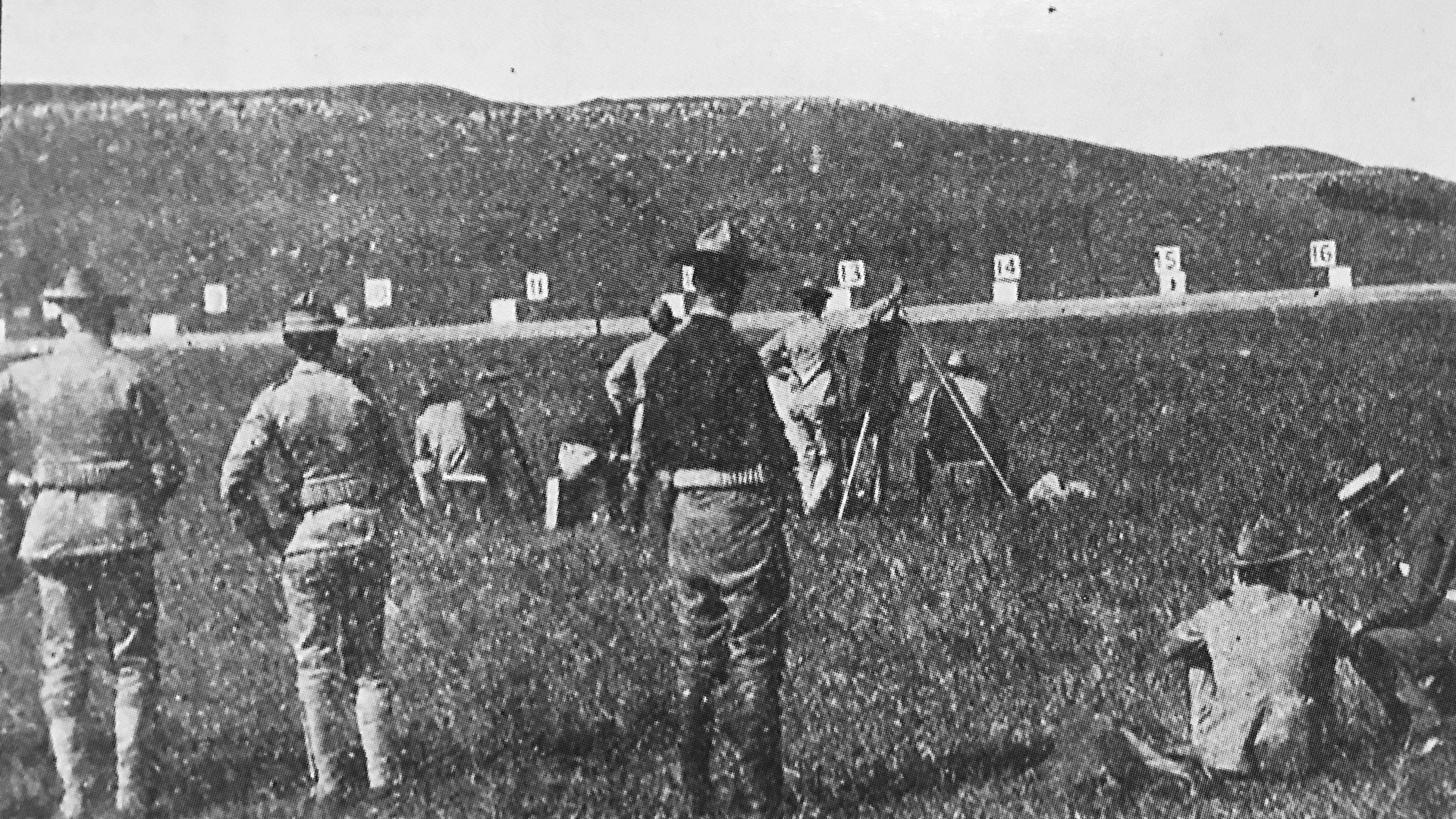 Ft. Riley, Kan., shooting range, circa 1904