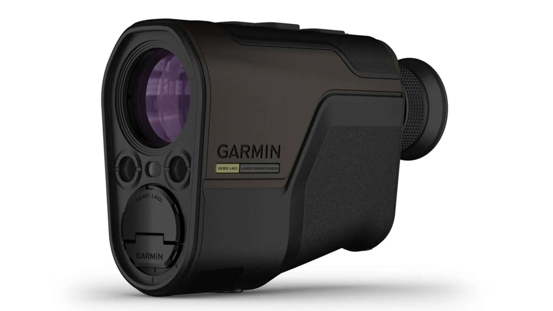 Side view of the Garmin Xero L60i laser rangefinder