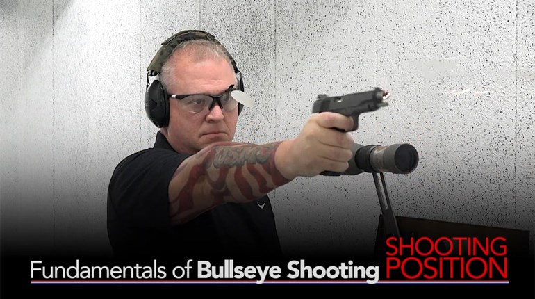 WATCH: Bullseye Pistol Shooting Position with Brian Zins | An NRA Shooting Sports Journal