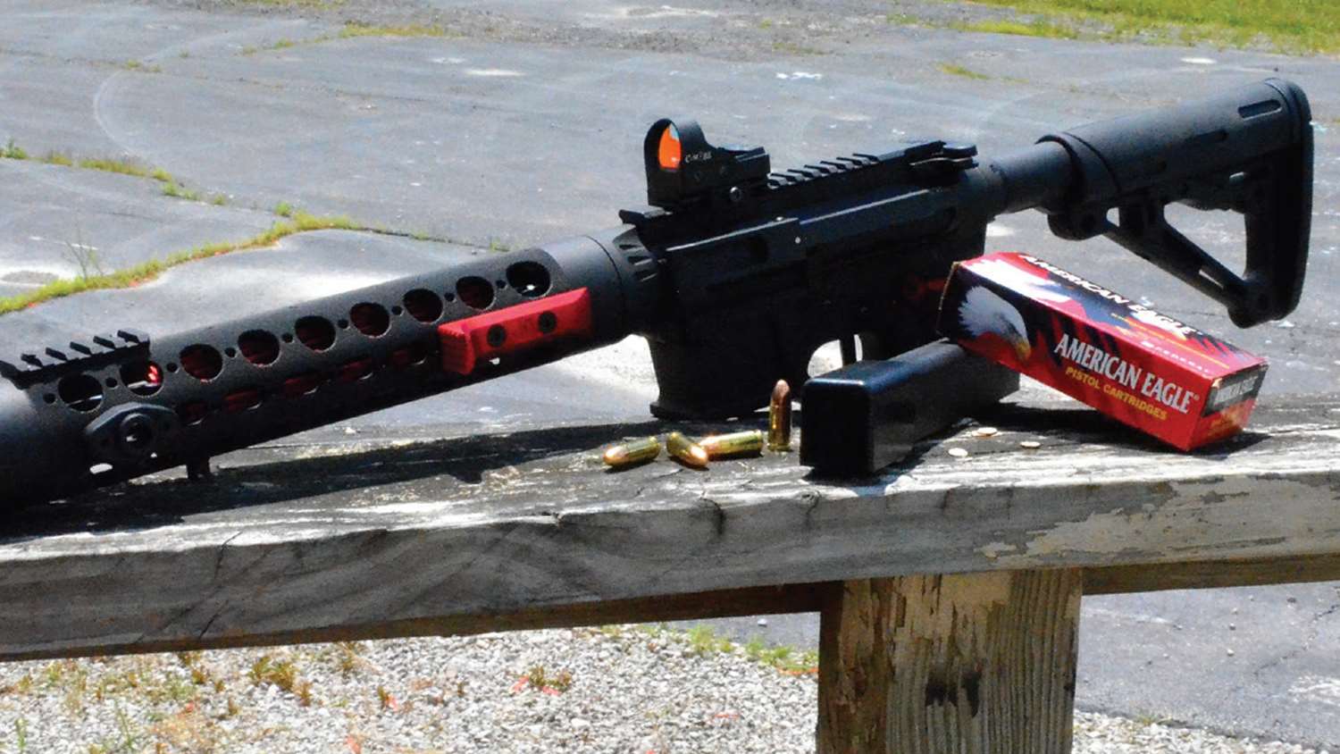 GMR-15 9mm and American Eagle ammo