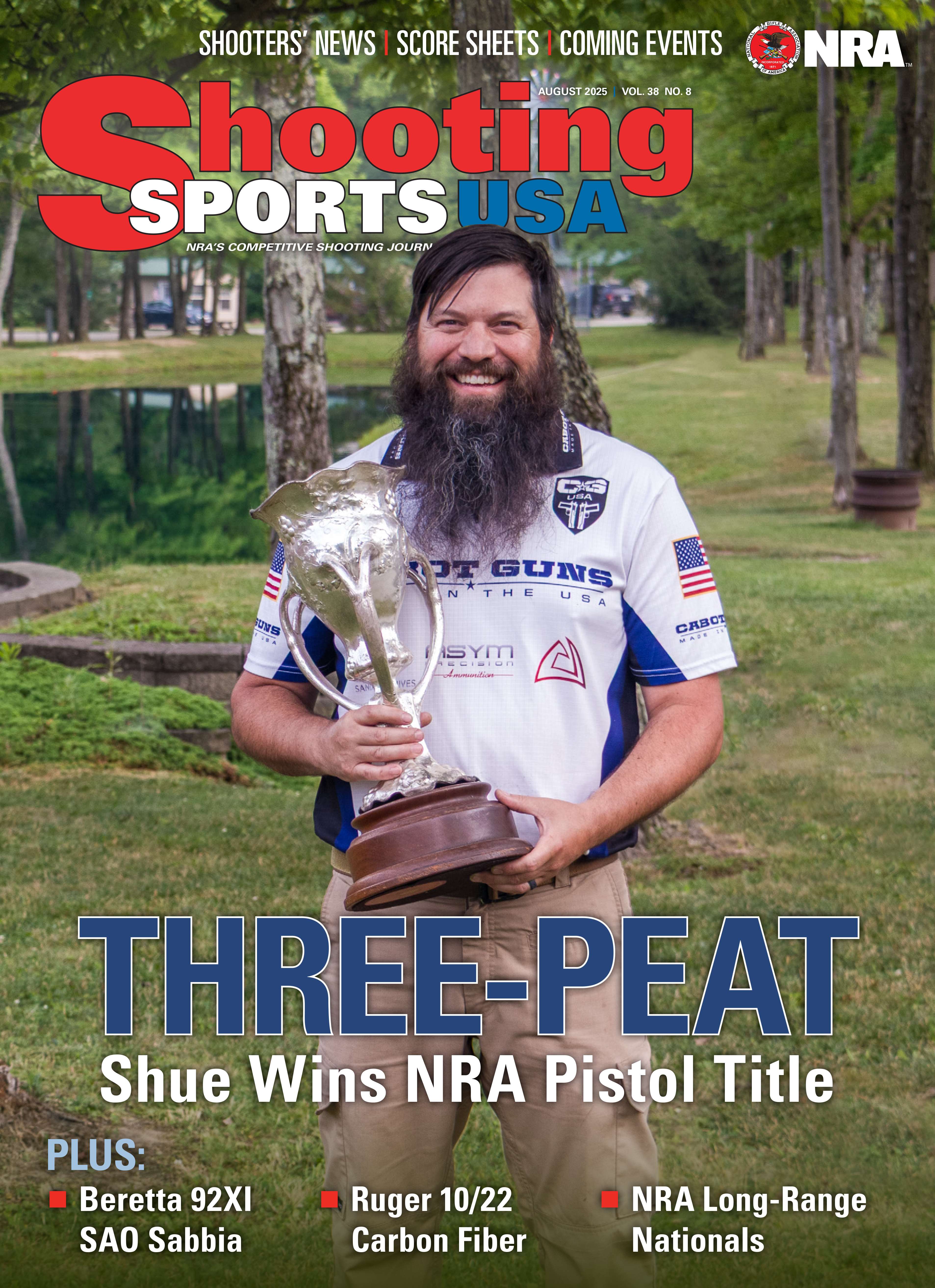 Three-Peat: Jon Shue Wins 2025 NRA Pistol Championship