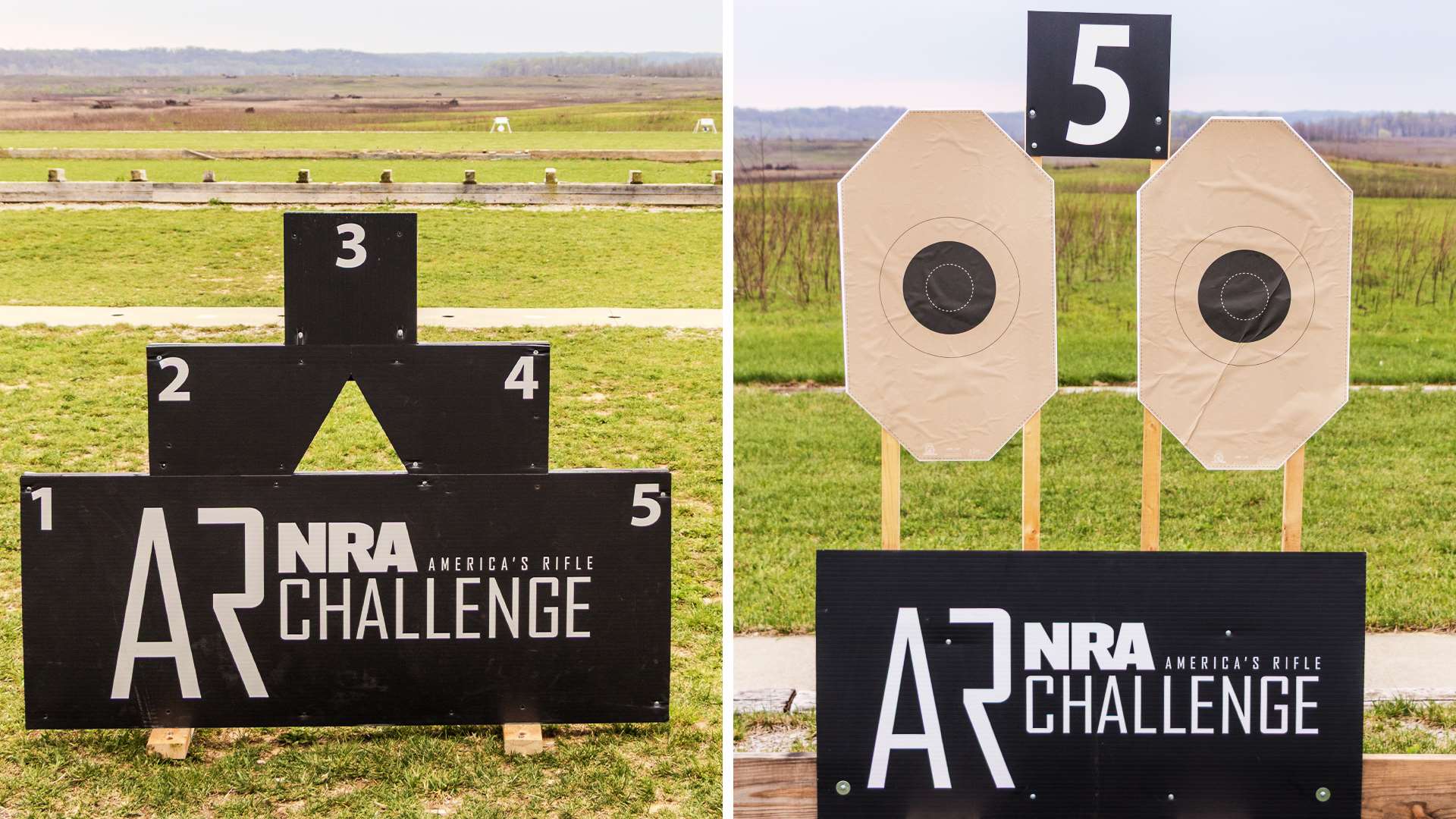 Barricade & L1R cardboard target