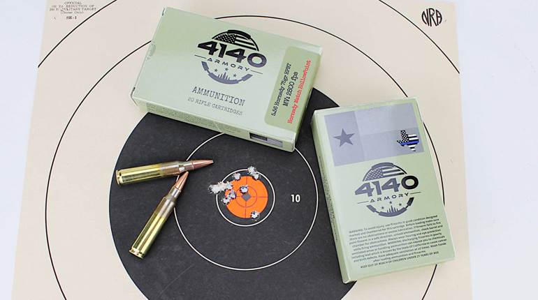 Match Ammo Bargain: 4140 Armory 5.56 mm NATO 75-Grain Hornady Match | An NRA Shooting Sports Journal