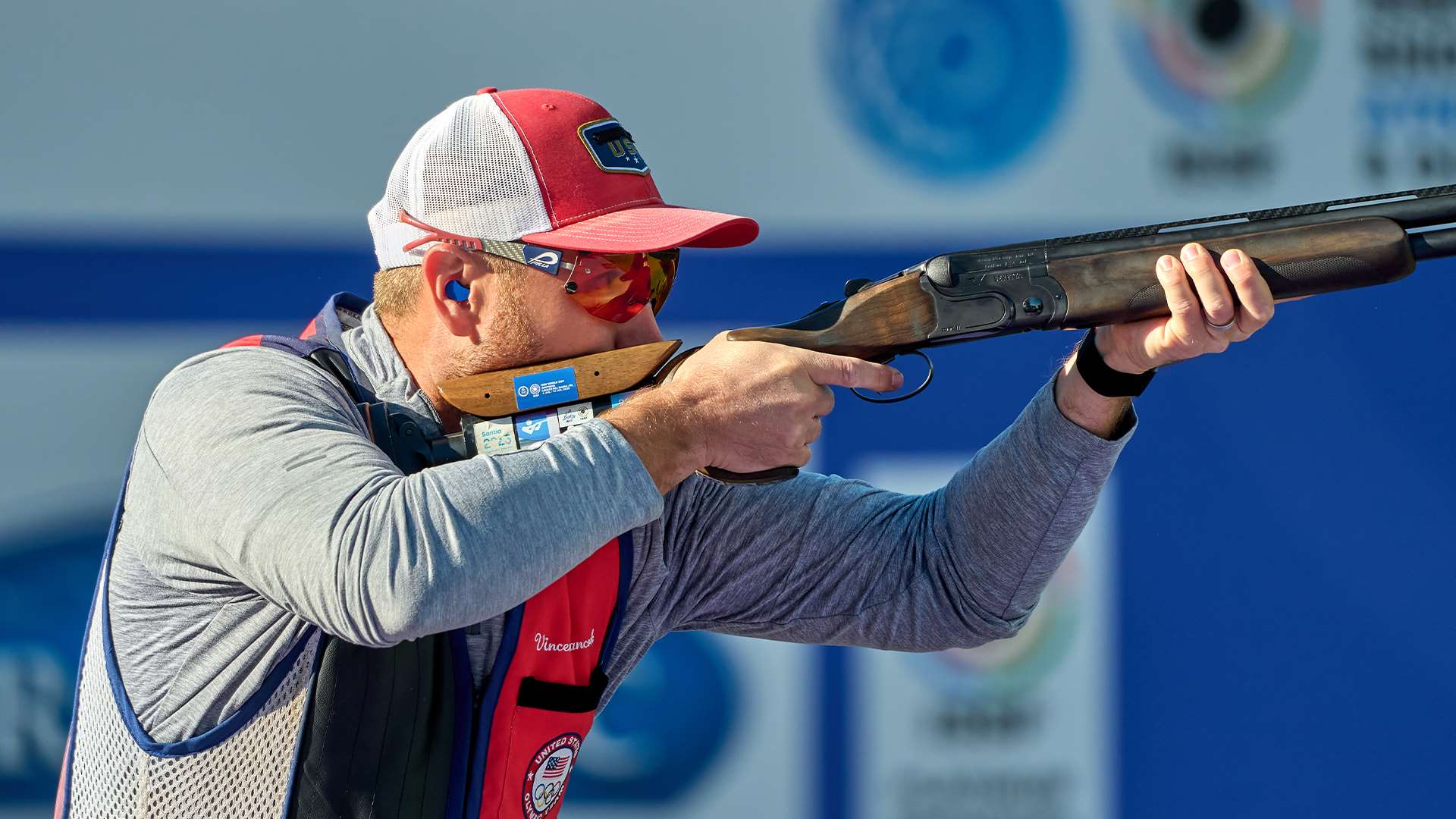 Vincent Hancock at 2025 ISSF World Championship Shotgun in Greece