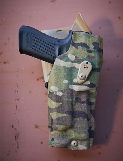 M81 Woodland Camo holster