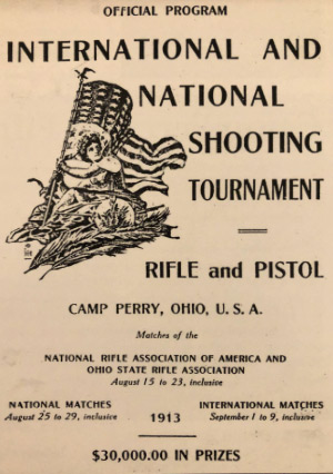 1913 National Matches Program