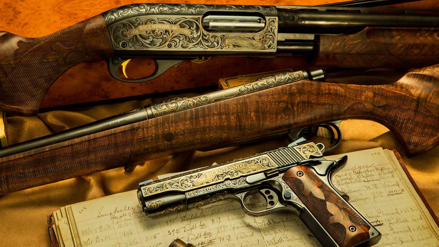 Remington 200th Anniversary Limited Edition Guns Support NRA