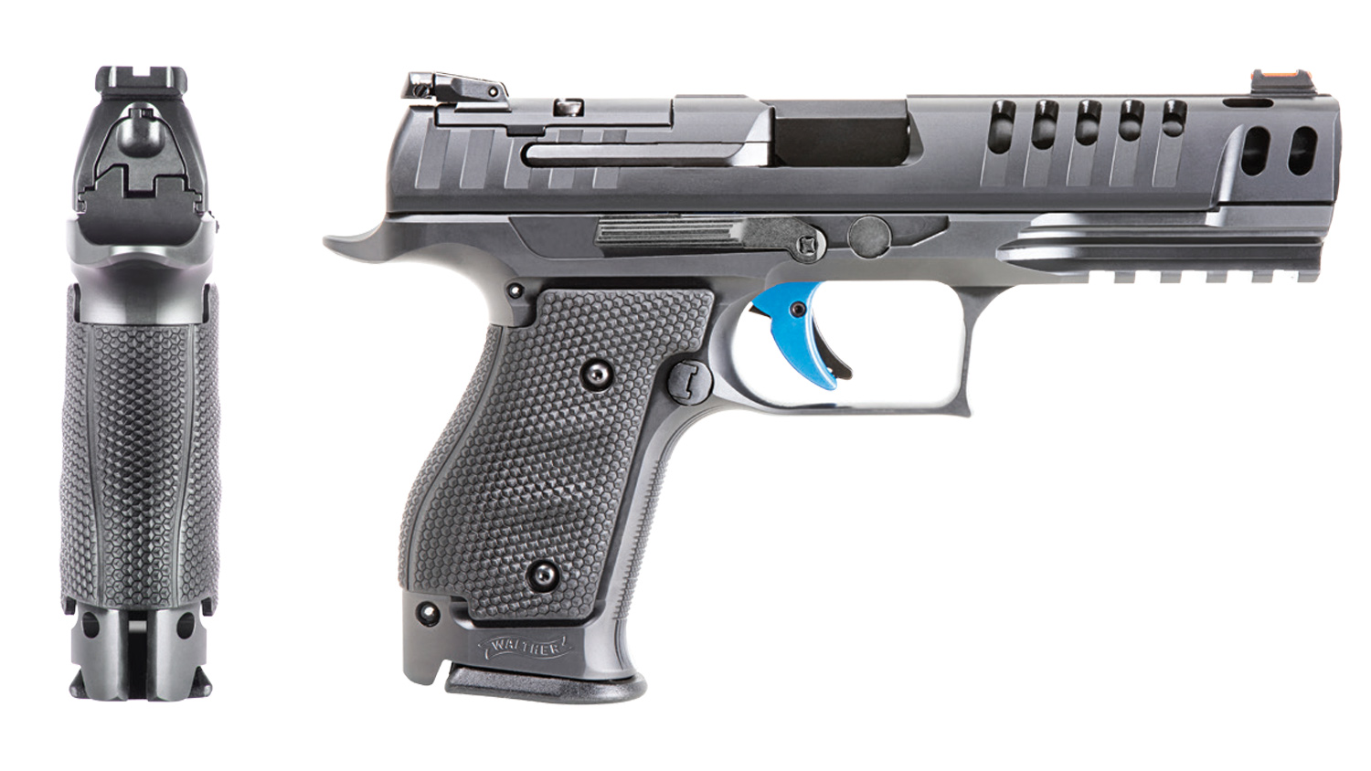 Walther Q5 Match Steel Frame profile views