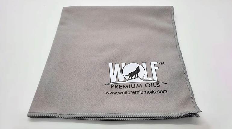 New: Wolf Premium Oils Microfiber Suede Cleaning Cloth | An NRA Shooting Sports Journal